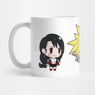 Cute love (Tifa, Cloud, Aerith) Mug